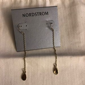 Nordstrom Gold Drop Earrings